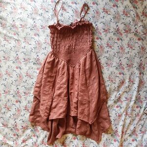 Wild Fable Rust Brown Dress